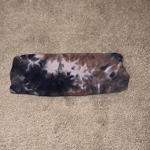 Lululemon tie dye headband reversible
